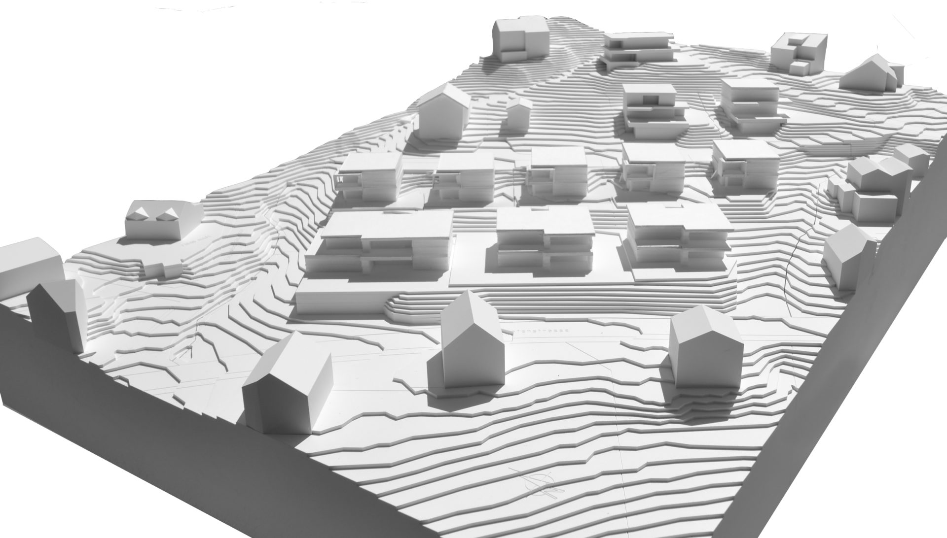 Modell Quartier Obermettlen Uetliburg